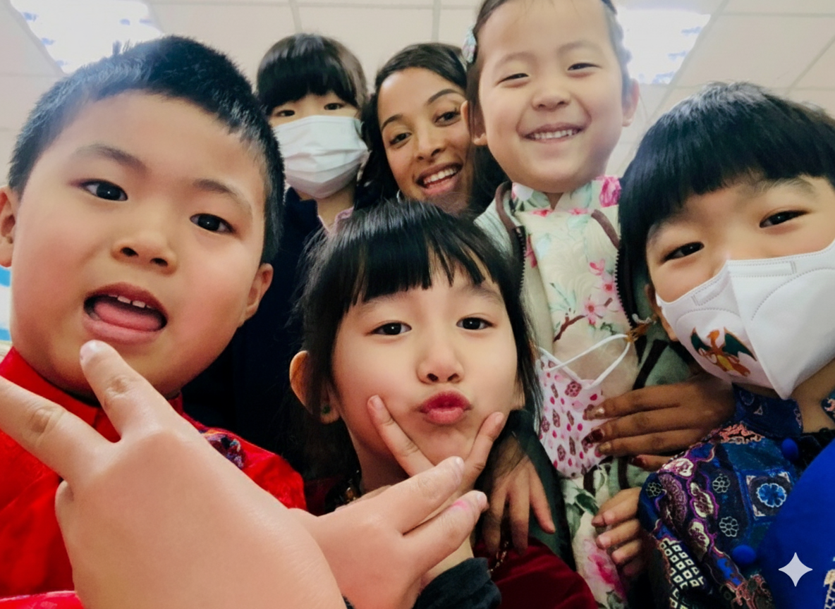 International experience collage